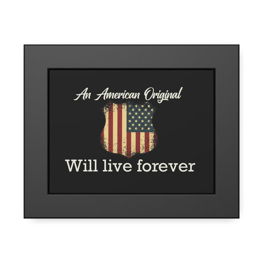 Framed Paper Posters